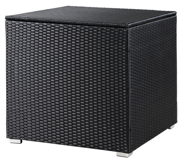 Casaria® Tároló doboz 75x75x70 cm - fekete