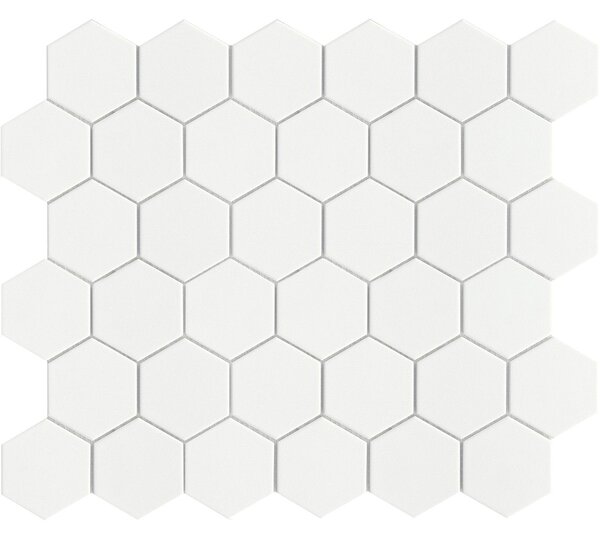 Mozaik dekorcsempe 133422 White