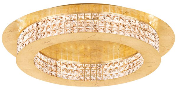 Eglo Principe mennyezeti LED lámpa 14x3,15W, 70cm, arany-áttetsző