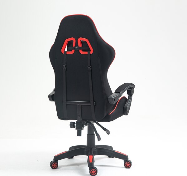 Irodai szék, forgószék, gamer szék fekete-piros (1039DX-BLACK-RED)