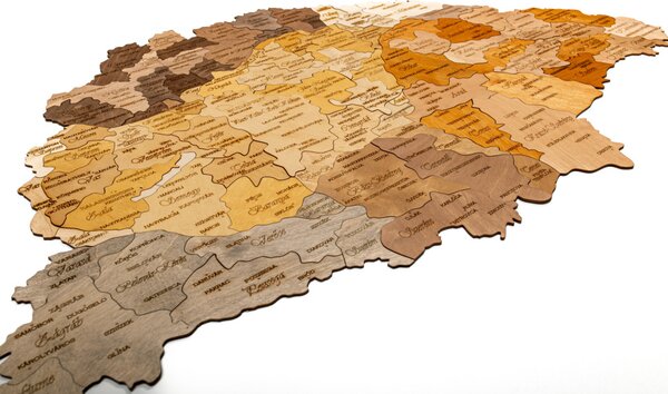 Natura Products 3D Fali Puzzle - Nagy-Magyarország Területe Országonként