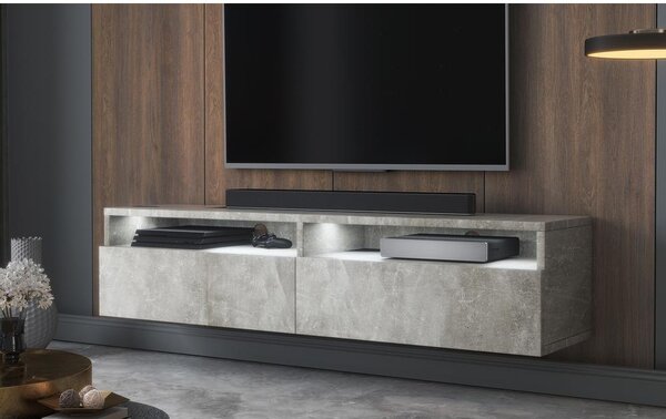 Tv szekrény/asztal Redcan 140 (beton)