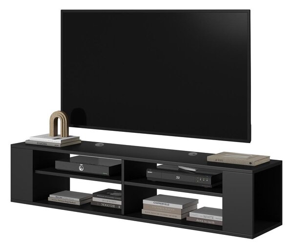 Tv szekrény/asztal Walker 140 (fekete)