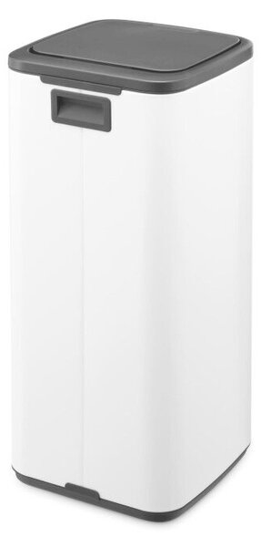 Szemétgyűjtő Brabantia Bo Touch 1010121, 30 L, Lágy és csendes nyitás, Nagy nyílás, Fehér