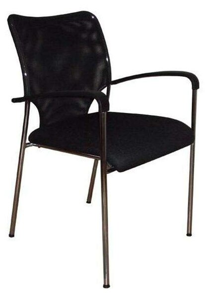 Tárgyalószék WALTHAM mesh fekete