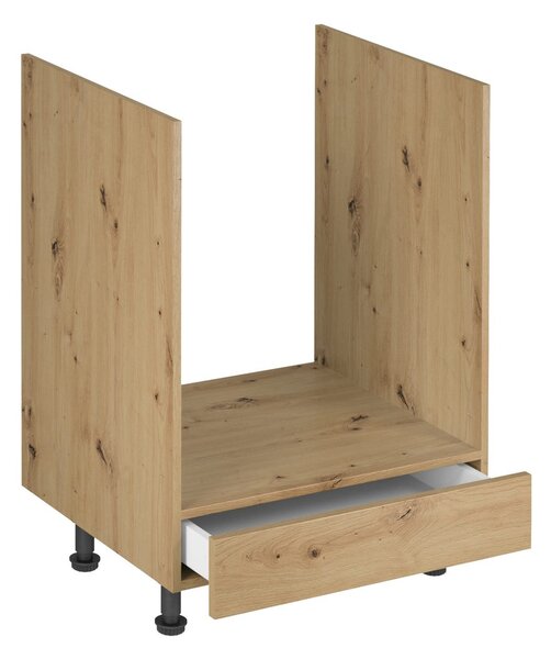 LANGEN D60ZK alsó konyhaszekrény Artisan tölgy/szürke