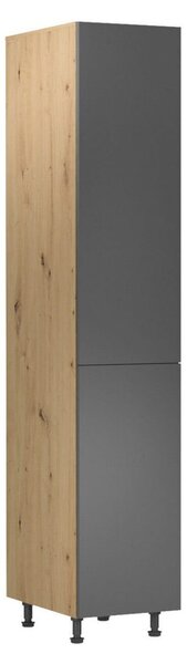 LANGEN D40SP magas konyhaszekrény Artisan tölgy/szürke