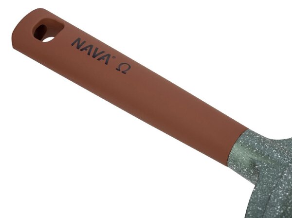 NAVA 10-255-002 Ωmega tapadásmentes öntött alumínium serpenyő, kőbevonattal, 24 cm