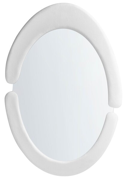 Falitükör MASSAY 53 cm 90 cm Bársony Fehér