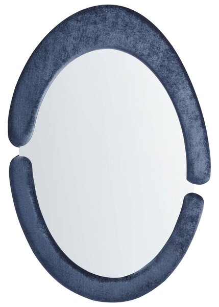 Falitükör MASSAY 53 cm 90 cm Bársony Sötétkék