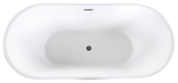 Szabadon álló fürdőkád PINEL 170 x 80 cm Fekete