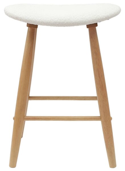 Étkező Székek 2 db Tömör Gumi Fa Természetes 46 x 37 x 63 cm