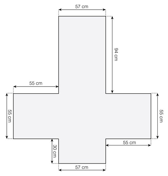 Piros fotel védőhuzat 165 cm Lounge – douceur d'intérieur
