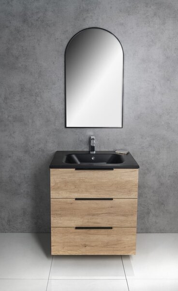Sapho Sapho, SIDRA mosdó 101x46cm, öntött márvány, fehér, SD101