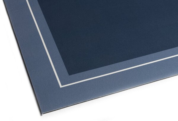 Aqualine Aqualine, fürdőszobaszőnyeg 60x120cm, nedvszívó, kék, PCD012V