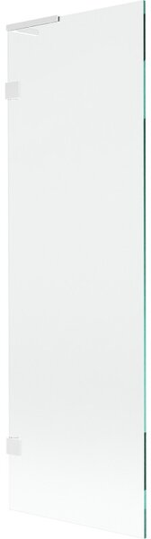 Mexen Lunar L, 1 szárnyú kádparaván 60 x 150 cm, 8 mm-es átlátszó üveg, fehér profil, 897L-060-000-20-00
