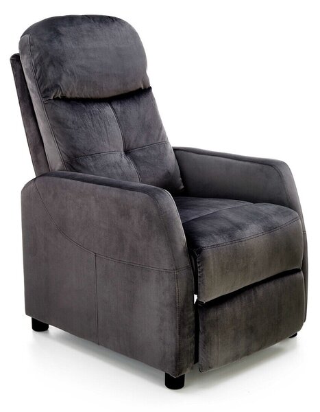 Relax fotelágy Houston 992, Kárpit, 103x64x84cm, Fekete