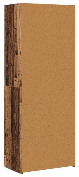 VidaXL Könyvszekrény Antik fa 30 x 42.4 x 185.2 cm