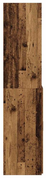 VidaXL Könyvszekrény Antik fa 30 x 42.4 x 185.2 cm