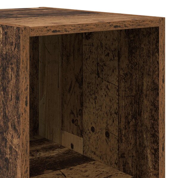 VidaXL Széf Antik Fa 40 x 41 x 185 cm Szerelt Fa