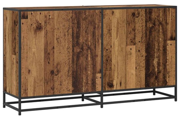 VidaXL Széf Antik Fa 134 x 35 x 76 cm Szerelt Fa