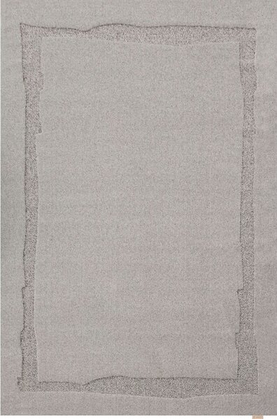 Szürke gyapjú szőnyeg 200x300 cm Morphic Rocca – Agnella