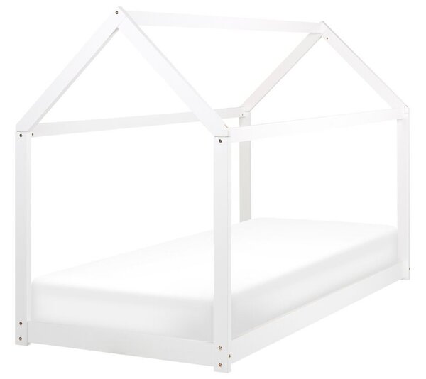 Gyerekágy Ház Fenyő TOSSE 90 x 200 cm Fehér