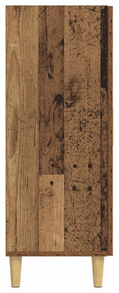 VidaXL Széf Antik Fa 69,5 x 34 x 90 cm Szerelt Fa