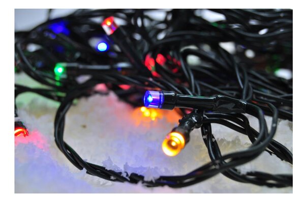 Solight Solight 1V102-M - LED Karácsonyi kültéri lánc 200xLED/230V 25 m IP44 színes SL0442