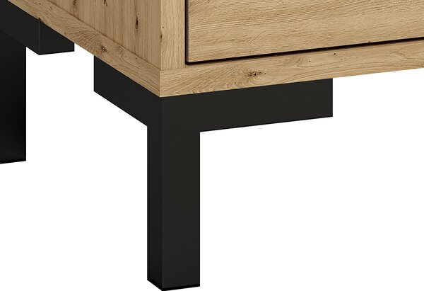 BEDA ülő cipőtartó - artisan tölgy