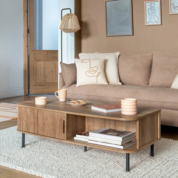Atmosphera Colva dohányzóasztal, 120x60 cm, MDF