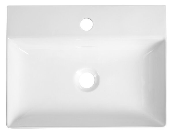 Aqualine Aqualine, SOYO kerámia mosdó 46x36cm, fehér, NP465
