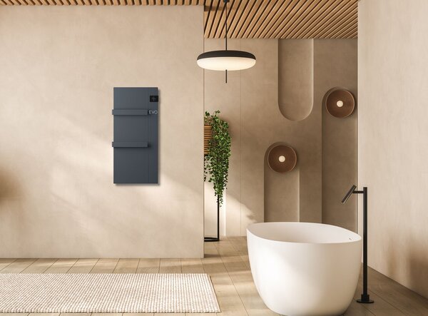 Sapho Sapho, ONSEN EVO elektromos fűtőelem, 400x900mm, 1000 W, antracit, ONS10011