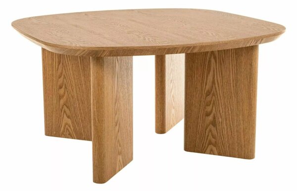 Kuma ława dąb MDF z okleiną naturalną