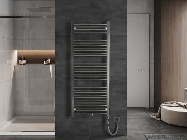 Mexen, Mexen Mars elektromos fűtés 1500 x 600 mm, 600 W, króm - W110-1500-600-2600-01