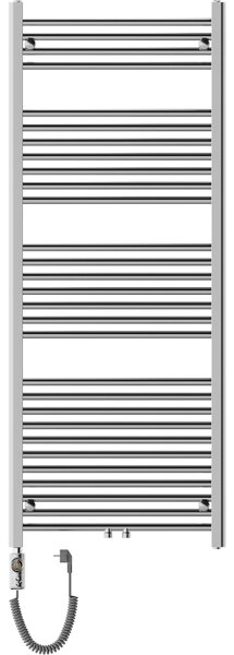 Mexen, Mexen Mars elektromos fűtés 1500 x 600 mm, 600 W, króm - W110-1500-600-2600-01