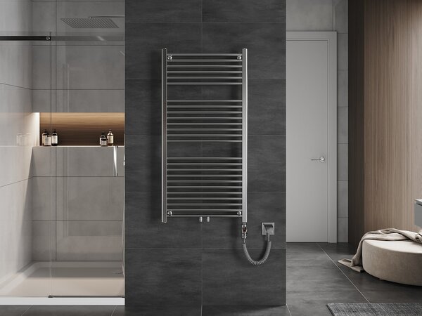 Mexen, Mexen Mars elektromos fűtés 1200 x 600 mm, 600 W, króm - W110-1200-600-2600-01