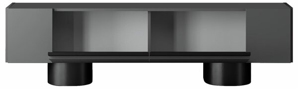 Hanah Home TV Stand Anthracite Black Bohem - Anthracite, Black