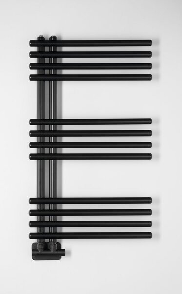 Sapho Sapho, NYMPHA radiátor 500x800mm, matt fekete, LLN80B