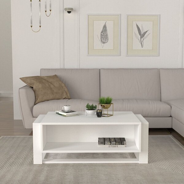 Bianco Coffee Table White - Gold