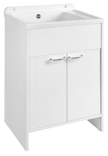 Aqualine Aqualine, Mosdószekrény 58.2x38.3x78cm, műanyag, fehér, PI28038