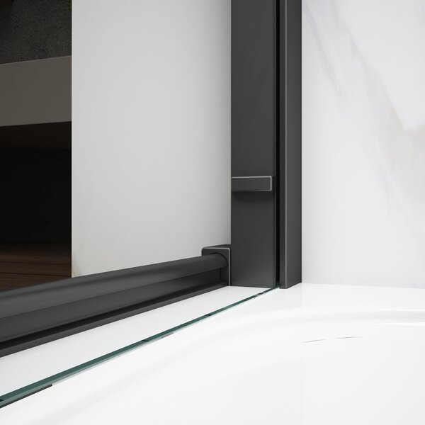Gelco Gelco, SPIRIT BLACK téglalap alakú zuhanykabin 1000x900mm bal/jobb változat, GI1010BGI3590B