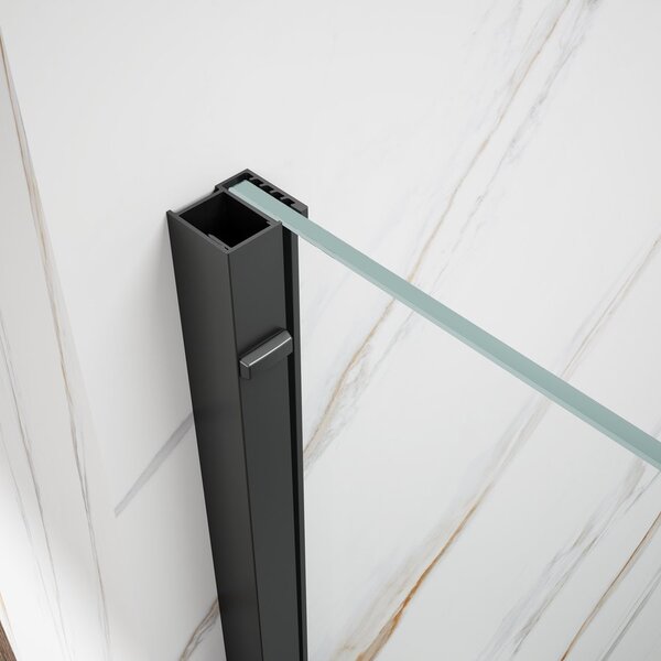 Gelco Gelco, SPIRIT BLACK téglalap alakú zuhanykabin 1000x900mm bal/jobb változat, GI1010BGI3590B