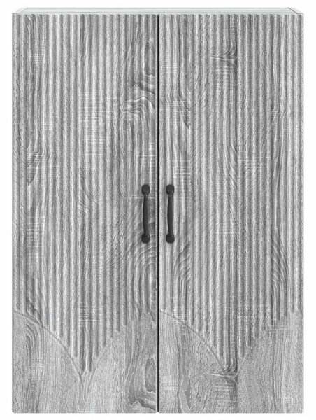 Fali szekrény Szürke Sonoma 66 x 34,5 x 90 cm Szerelt Fa