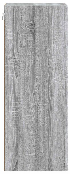 Fali szekrény Szürke Sonoma 66 x 34,5 x 90 cm Szerelt Fa