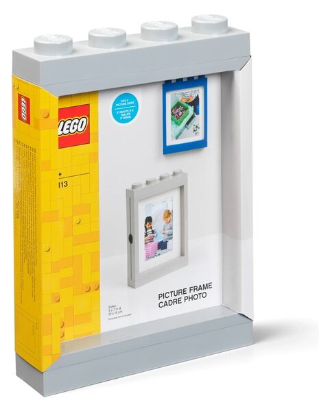 Szürke képkeret, 19,3 x 26,8 cm - LEGO®
