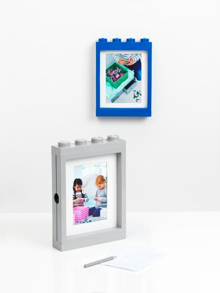 Szürke képkeret, 19,3 x 26,8 cm - LEGO®