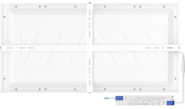 Mexen Brill-S, mennyezeti LED panel 60×30 cm, 24 W, semleges fehér 4000K, L207-060-030-2440-20