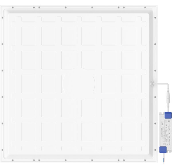Mexen Brill+, mennyezeti LED panel 60×60 cm, 48 W, semleges fehér 4000K, L201-060-060-4840-20