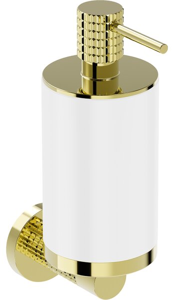 Mexen Triv, fali szappanadagoló, fehér/arany, 250ml, 70A33058-50W